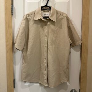 Aritzia Babaton Frances Button-Up Shirt